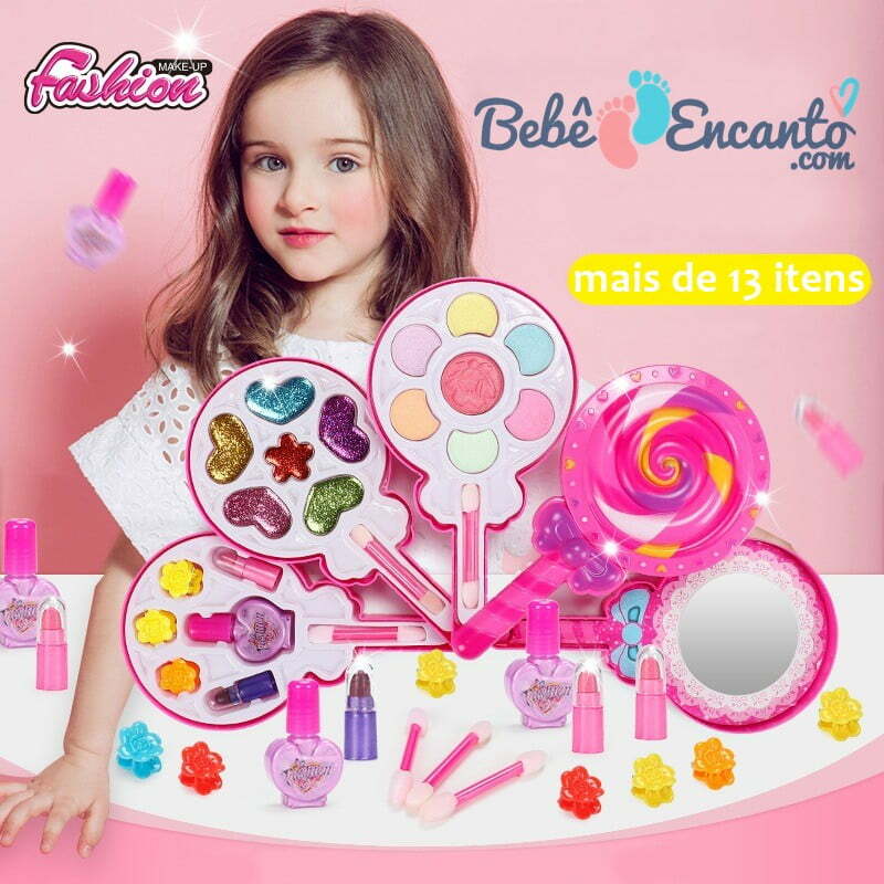 Crianças Brincam Kit de Maquiagem Crianças Brinquedos de Maquiagem