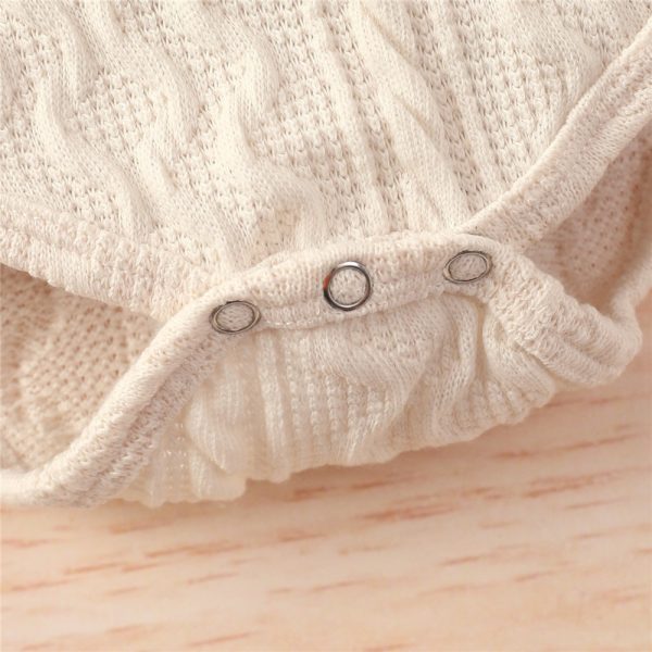 Kit Saída Maternidade Tricot 02 Peças Detalhe Body