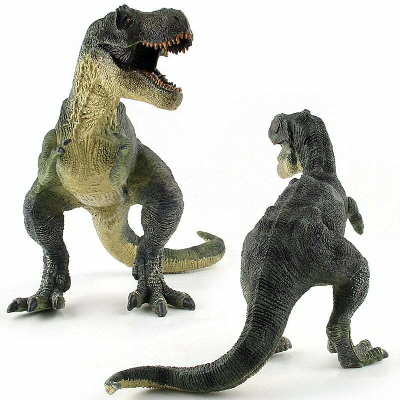 Brinquedo - Carrinho Dinossauro Rex + Brinde (12 Dinossauros) - Super