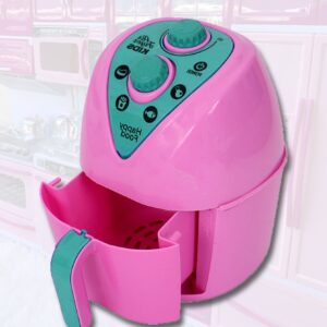 Air Fryer Kids - Cozinha de brincar - Cor rosa - Bebê Encanto