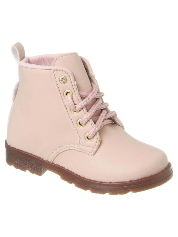 Bota Infantil Coturno Feminino - Conforto e Estilo - Bebê Encanto