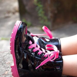 Bota Coturno Infantil Pink - Estilo e Conforto para as Blogueirinhas - Bebê Encanto