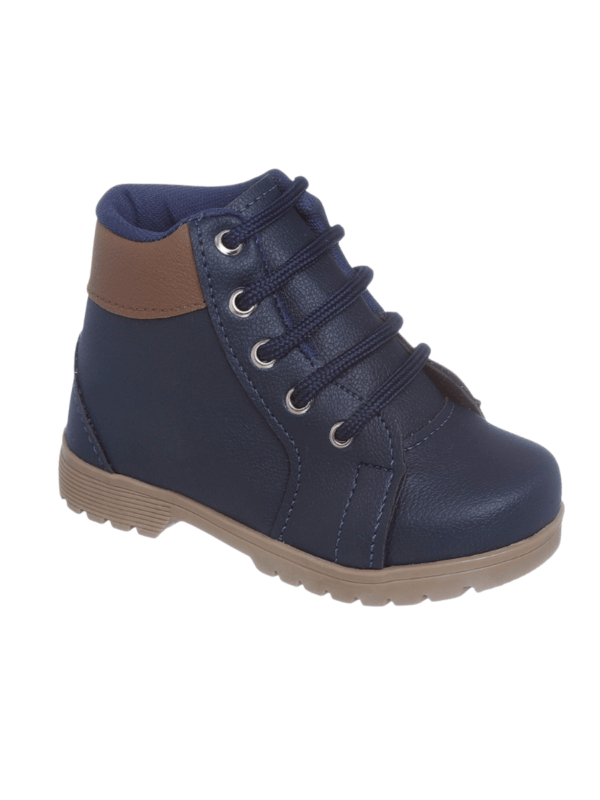 Bota Infantil Menino Estiloso - Conforto para os Pés dos Pequenos - Bebê Encanto