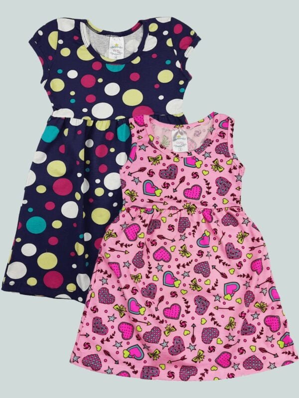 Vestido Infantil Verão - Estilo Casual - Confortável - Bebê Encanto