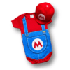 Kit Body Super Mario com Boina Divertida - Bebê Encanto