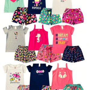 Conjunto Infantil - Confortável - Ideal para o Verão - Bebê Encanto