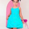 Vestido Infantil Menina - Confortável e Elegante - Manga Curta - Bebê Encanto