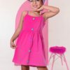 Vestido Infantil Menina - Confortável e Elegante - Manga Curta - Bebê Encanto