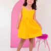 Vestido Infantil Menina - Confortável e Elegante - Manga Curta - Bebê Encanto