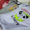 Macacão Infantil - Estampas Coloridas - Manga Curta em Algodão - Bebê Encanto