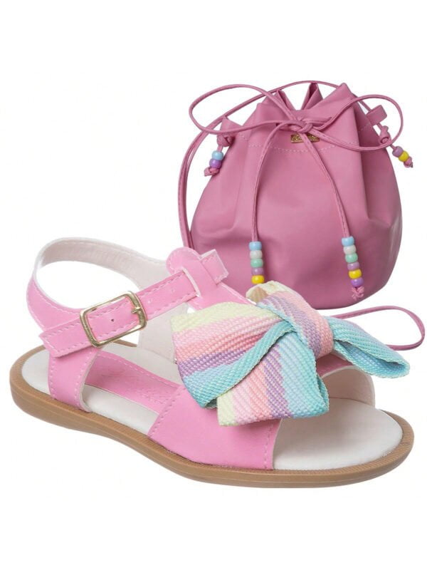 Kit Sandália Feminina Sandalinha Infantil - Charme e Conforto Para as Pequenas - Bebê Encanto