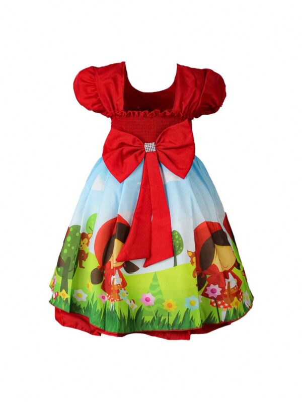 Vestido Chapeuzinho Vermelho - Encantador e Confortável - Bebê Encanto