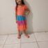 Vestido Infantil - Multicolorido - Elegante e Casual photo review