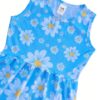 Vestido Infantil Gode Rodado - Azul Vibrante - Para Meninas Felizes - Bebê Encanto