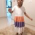 Vestido Infantil - Multicolorido - Elegante e Casual photo review