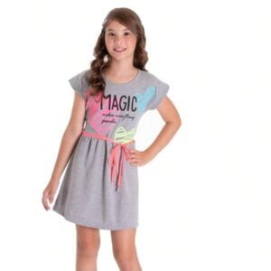 Vestido Infantil Menina Dream - Confortável e Encantador - Bebê Encanto