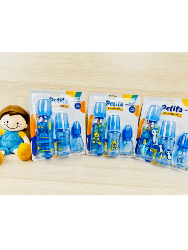 Baby Care - Kit Completo - Azul em polipropileno - Bebê Encanto