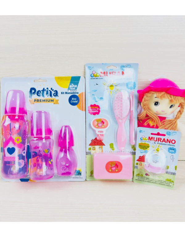 Baby Care - Kit Completo - Azul em polipropileno - Bebê Encanto