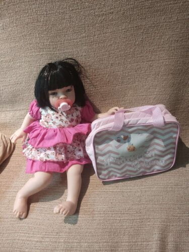 Boneca Reborn Infantil - Realista Para Brincar - Inclui Bolsa Maternidade photo review