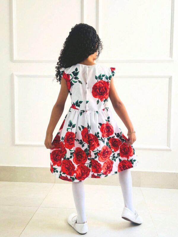 Vestido Infantil Estampado - Ideal para Festas - Fresquinho e Confortável - Bebê Encanto