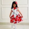 Vestido Infantil Estampado - Ideal para Festas - Fresquinho e Confortável - Bebê Encanto