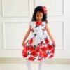 Vestido Infantil Estampado - Ideal para Festas - Fresquinho e Confortável - Bebê Encanto