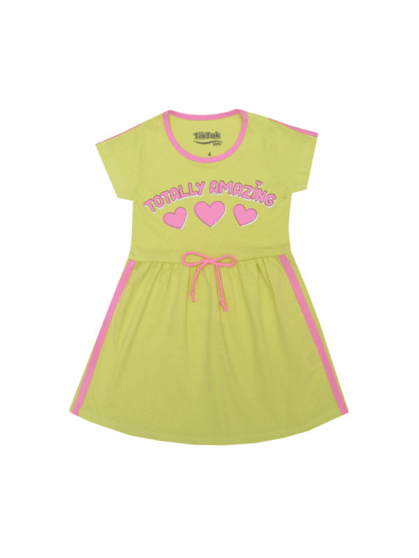 Vestido Infantil Limão - Delicado e Encantador - Bebê Encanto