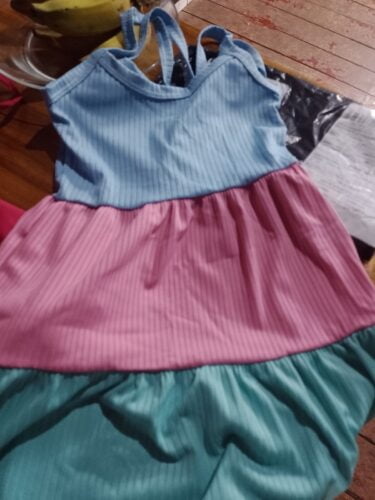 Kit Vestido Infantil 3 Marias - Vestido Colorido - Estilo Fofo photo review