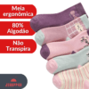 Meia Infantil Fofa - 100% Algodão - Confortável e Respirável - Bebê Encanto