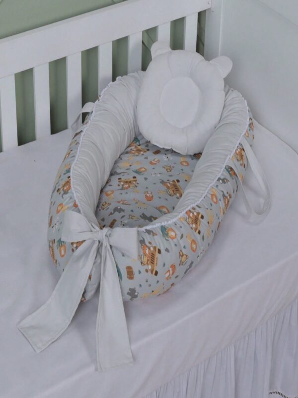 Ninho Acolchoado - Conforto e Segurança - Várias Estampas - Bebê Encanto