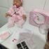 Boneca Infantil Realista - 100% Silicone - Com Itens da Bolsa Maternidade photo review