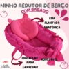 Ninho Infantil Conforto Ideal - Almofada Anatômica - Várias Cores Disponíveis - Bebê Encanto