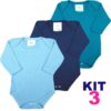 Kit Body Canelado Infantil - Confortável e Fresco - Bebê Encanto