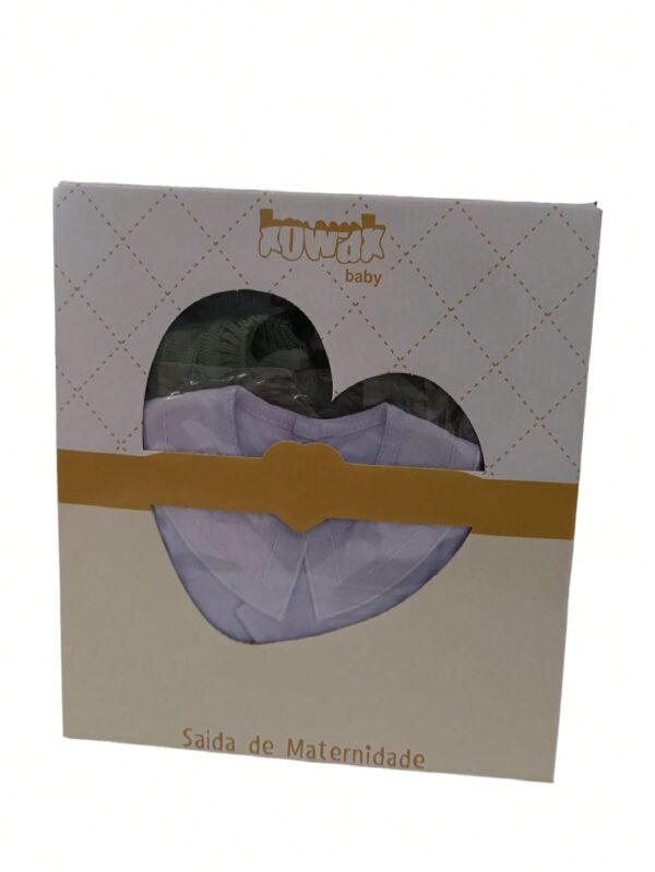 Kit para bebês - Trança macia - Body com bordado delicado - Bebê Encanto