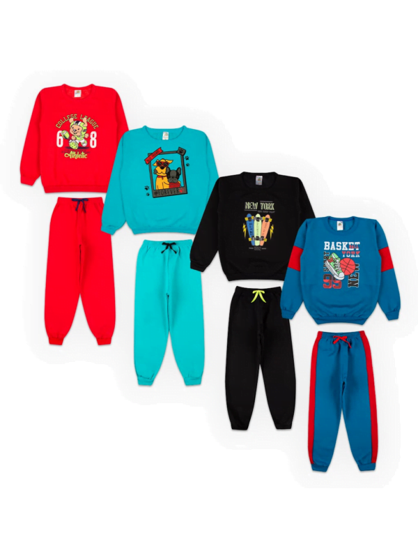 Kit Moletom Infantil Inverno - Confortável e Quente - Bebê Encanto