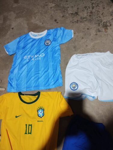 Conjunto Infantil Manchester City - Estilo e Conforto Garantidos photo review