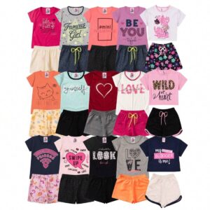 Conjunto Infantil Menina - Estampado - Confortável - Bebê Encanto