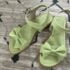 Sandália Infantil Chic - Design Delicado Verde Menta - Conforto com Fivela e Alças Ajustáveis photo review