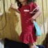 Vestido Infantil Menina - Vermelho - Estilo Casual photo review
