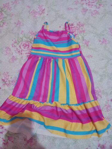 Vestido Infantil Arco-Íris - Feito para o Verão photo review