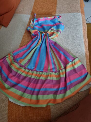 Vestido Infantil Arco-Íris - Feito para o Verão photo review