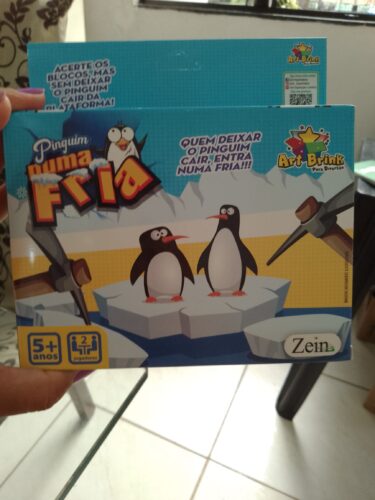 Pinguim Divertido - Brinquedo Para Crianças - Quebra-Gelo photo review