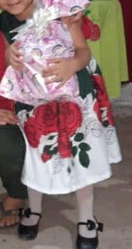 Vestido Infantil Floral - Elegante - Perfeito para festas photo review