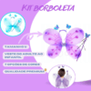 Kit Fantasia Asa de Borboleta - Fada Encantadora - Bebê Encanto