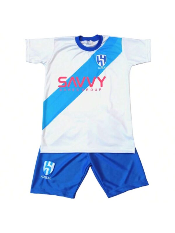 Conjunto Infantil Futebol Al-Hilal - Neymar - Bebê Encanto