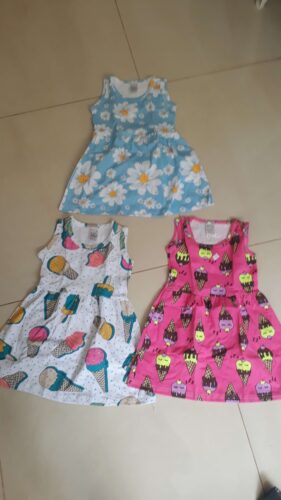 Kit Vestido Infantil Gode Rodado - 3 Peças - Casual photo review