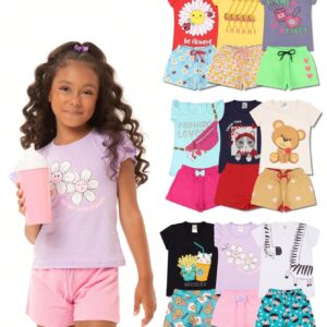 Kit Infantil Fofura - 10 Peças Confortáveis - Bebê Encanto