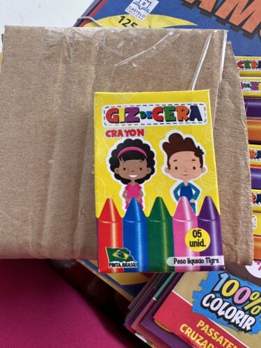 Giz De Cera - Kit Infantil - 20 Caixas - Ideal para festas photo review