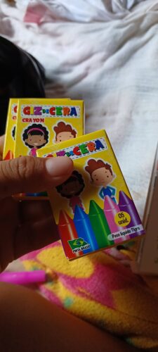 Giz De Cera - Kit Infantil - 20 Caixas - Ideal para festas photo review