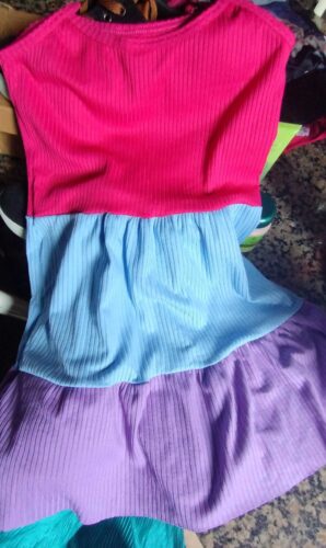 Kit Vestido Infantil 3 Marias - Vestido Colorido - Estilo Fofo photo review
